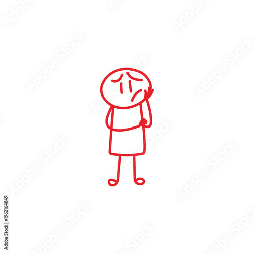 Hand drawn Stickman collection