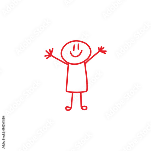 Hand drawn Stickman collection