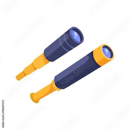 Telescopes Illustration