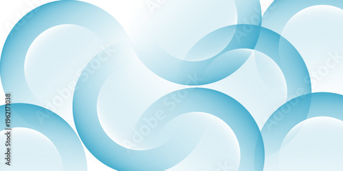 line wave background. Blue minimal round lines abstract background. Thin line wavy abstract vector background.