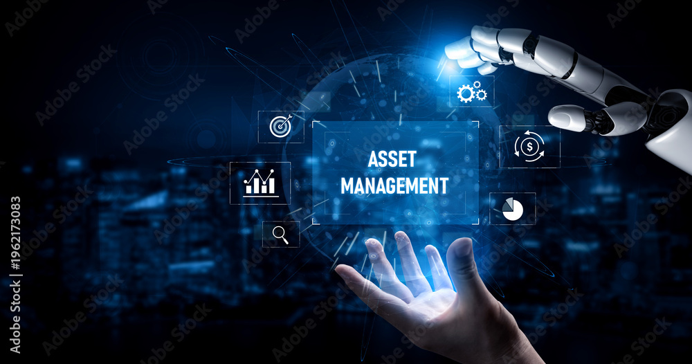 Obraz premium AI enhances financial asset management with automated monitoring, smart insights, and optimized investment decision processes Vouch