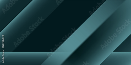 Dark geometric background with light and shadow for product placement mockup. Abstract studio interior scene showroom for premium brand display. Classy modern business empty space design.