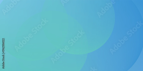 Modern abstract bright blue green gradient illustration background with simple pattern. Cool design.