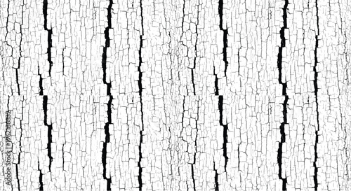 Seamless abstract vector background texture of cracked old paint or broken wall.