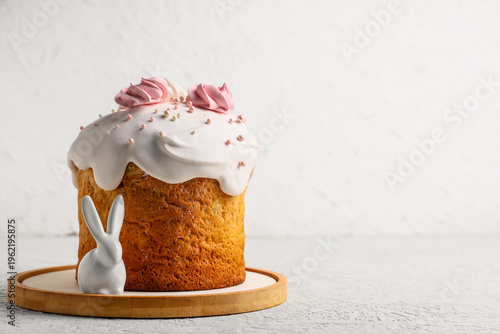 Sweet Easter cake with meri...