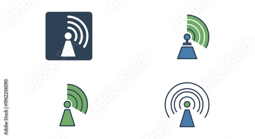 Radar Ping Line art vector creative abstract pattern