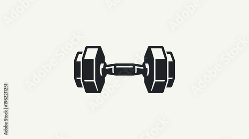 Classic Dumbbell Icon
