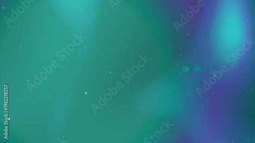 Teal Light leak motion glow. Grainy film texture effect for transition, backdrop. Blue cinematic gradient background, Vibrant dynamic abstract overlay, bokeh, shimmer. Luminous flicker, dust, noise