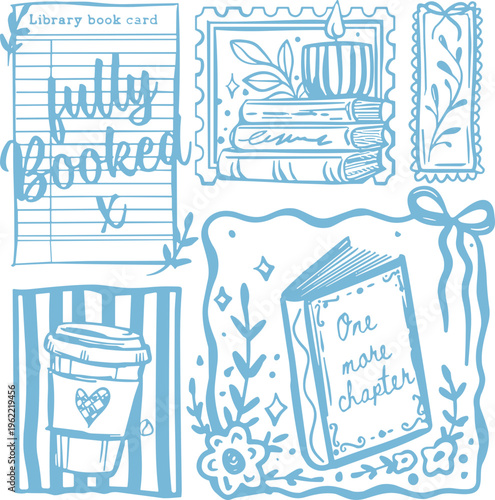 Just one more chapter PNG SVG, books and coffee svg, bookish sweatshirt svg png, whimsical book Lover SVG