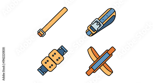 Shoulder strap Line art vector modern abstract clean