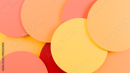 A minimalistic 3D background with shaped elements creates a dynamic geometric composition. Perfect for web design, presentations, and creative projects.