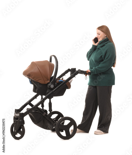 Young mother with her littl...