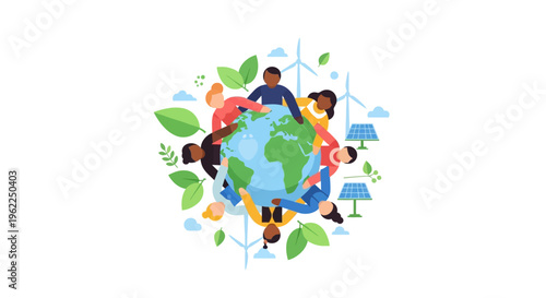 Global Community United for Earth, Sustainability, and Renewable Energy