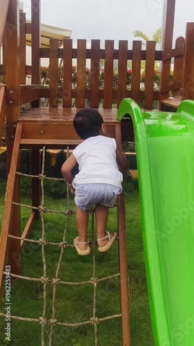 A Little Adventure on a Park Swing