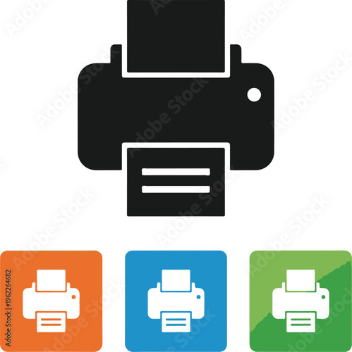 Offset Printer Icon