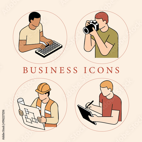 business icons