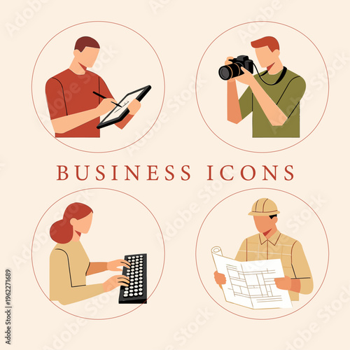 business icons
