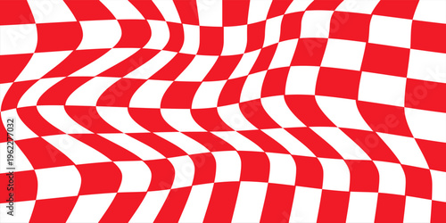 Red white tablecloth pattern lines. Gingham seamless pattern. Christmas backgroound. Strokes texture for textile shirt plaid, tablecloth, cloth, blanket, paper, makeup. Checkered print.