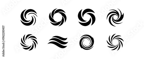 Abstract black texture background