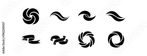 Abstract black texture background