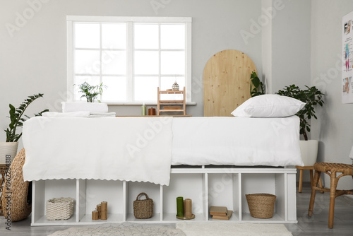 Interior of massage therapi...