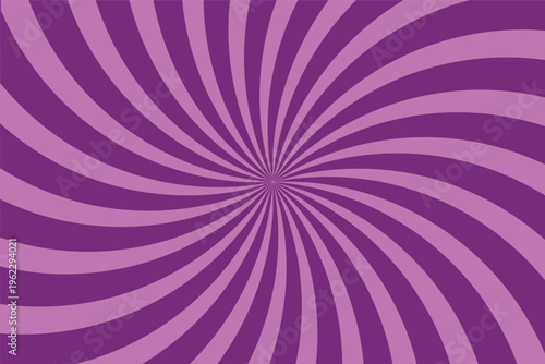 Vibrant purple spiral pattern with radiating lines