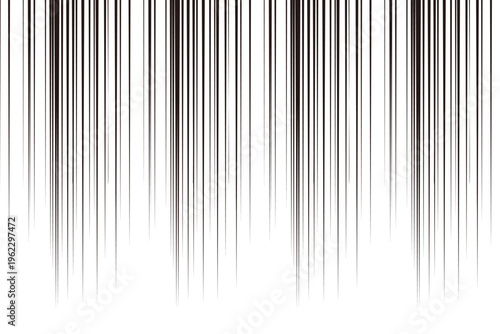 縦線が連なる抽象的な背景デザイン　黒　