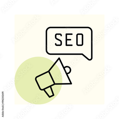 SEO Marketing vector, pixel perfect, illustrator file 
