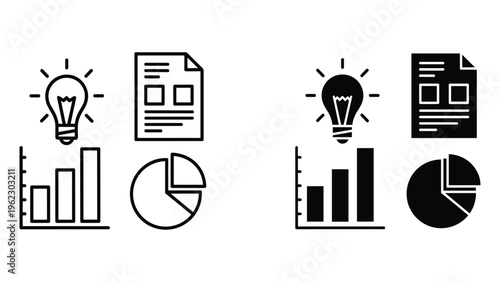 Lightbulb idea with books and graduation cap and globe