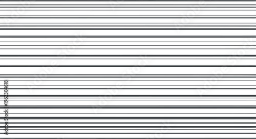 A black and white image of horizontal lines on a white background