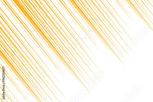 斜めに流れる印象的な抽象ストライプ背景デザイン オレンジ