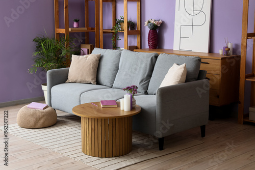 Comfy sofa, coffee table an...