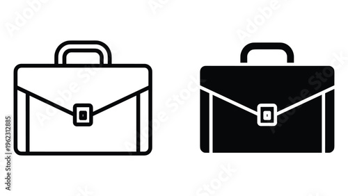 Black and gray leather handbag and wallet set