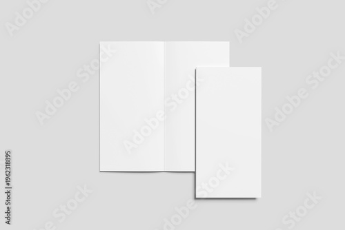 Blank Bifold Mockup