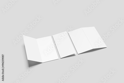 Blank Bifold Mockup