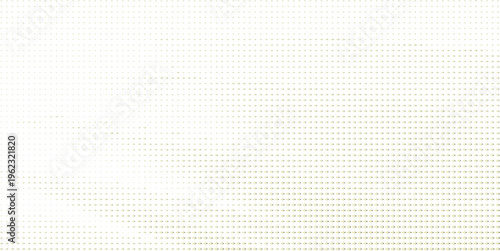 Gold Dot Halftone Pattern Gradient White Background, Subtle Gold Abstract Dot Texture Minimal White Background