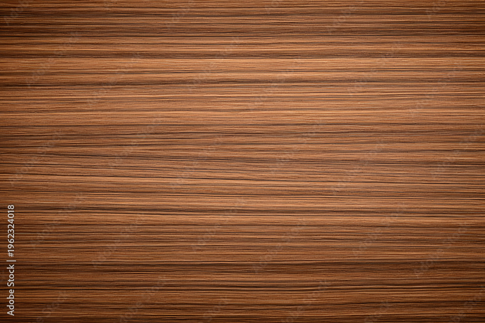 Naklejka premium A natural wood texture background with horizontal grain and a medium brown color