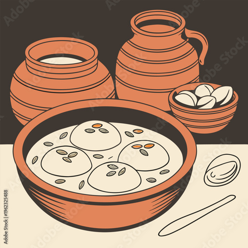 a-moody--high-angle-food-photograph-of-dudh-chitoi.eps