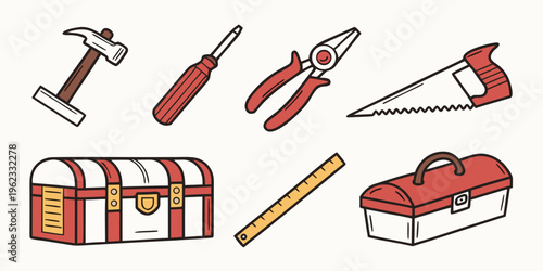 A set of tools and toolboxes