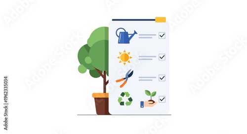 Sustainable Plant Care Checklist: Eco-Friendly Gardening, Growth Planning & Environmental Responsibility