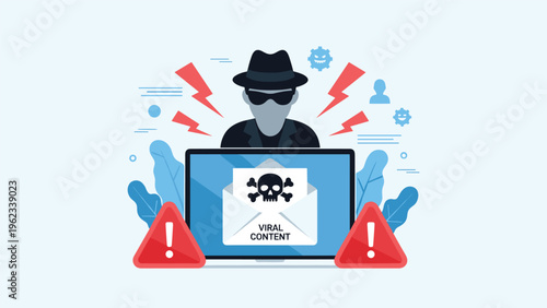 Mobile smartphone with an open envelope on the screen and yellow paper airplanes flying away for email marketing.