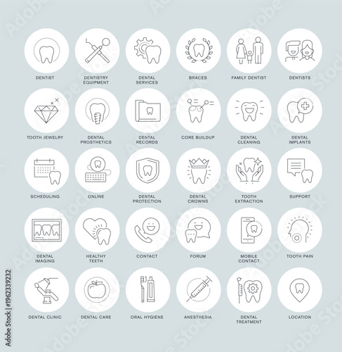 E-LEARNING Icons