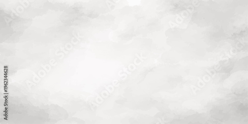 Beautiful blue sky with white clouds and a bright sun over an old paper texture background creates an abstract vintage cloudscape landscape