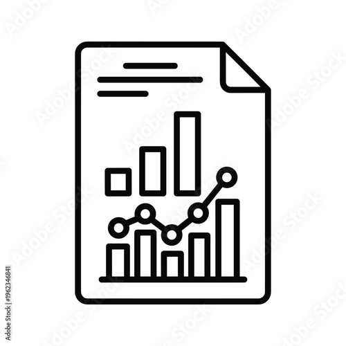 Document with charts and graphs depicting financial or analytical data trends