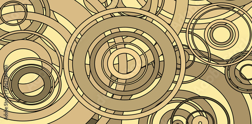 pattern with circles. abstract background