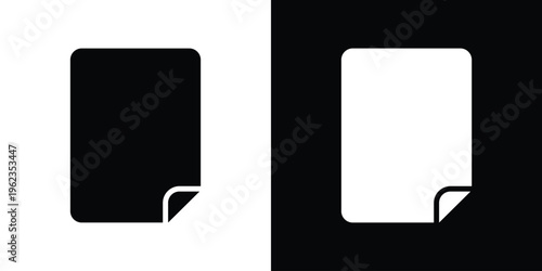 Minimalist vector icon of stacked pages with text lines. Represents multiple documents, file copies, content management, paperwork, and digital or physical information storage.
