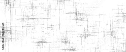 White background with scattered thin gray lines and dots forming a textured grid pattern abstract grunge