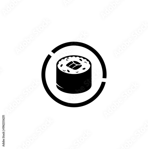 Abstract illustration of a circular object on a black background