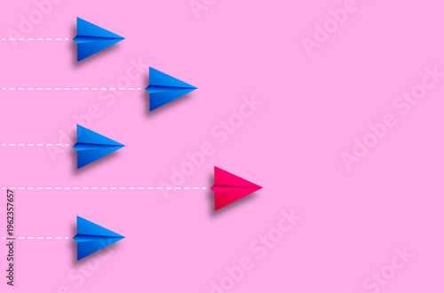 aereo di carta, inviare messaggio, concetto comunicazione, messaggio, cambiare direzione