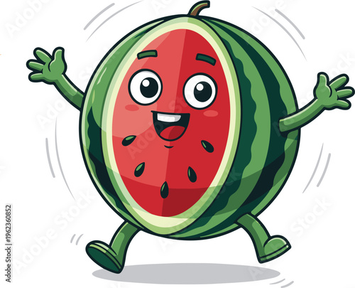 Cute Robot Dancing Character Vector Art